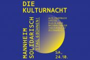 Tickets für Mannheim solidarisch. Die Kulturnacht am 24.10.2020 - Karten kaufen
